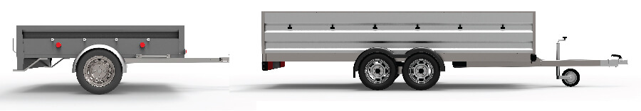 Trailers truck weight