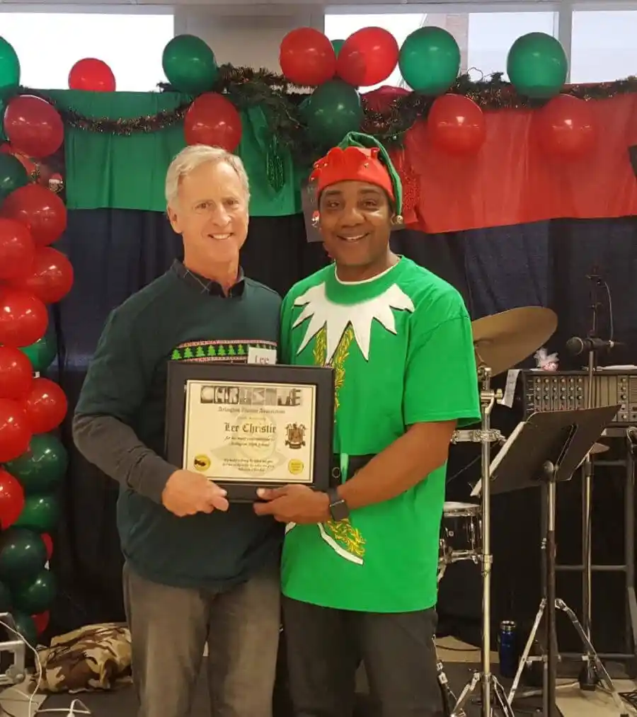 Lee Christie Honored By Arlington High School