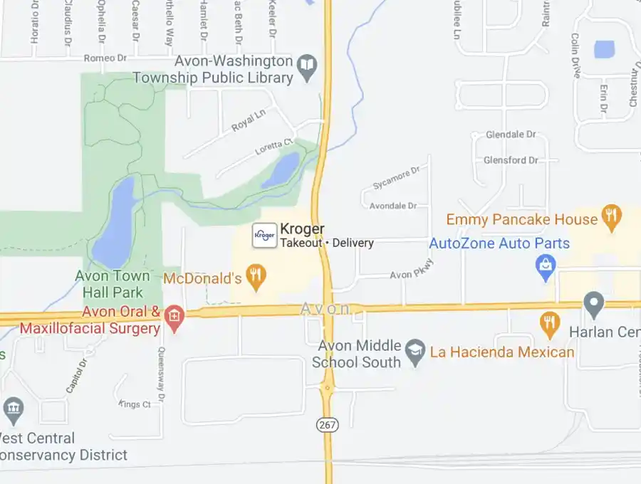 State Road 267 and US Highway 36Rockville Road State Road 267 and US Highway 36Rockville Road