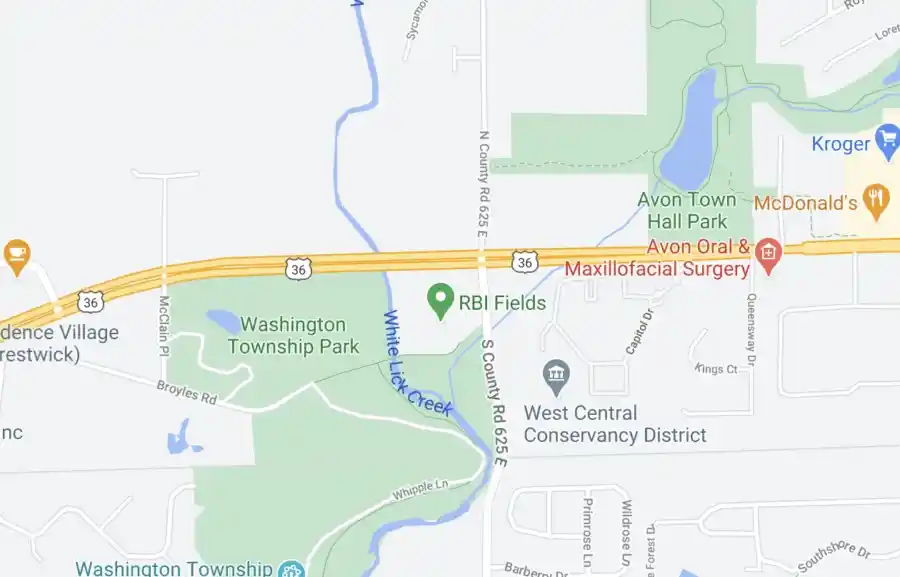US Highway 36Rockville Road and County Road 625 US Highway 36Rockville Road and County Road 625
