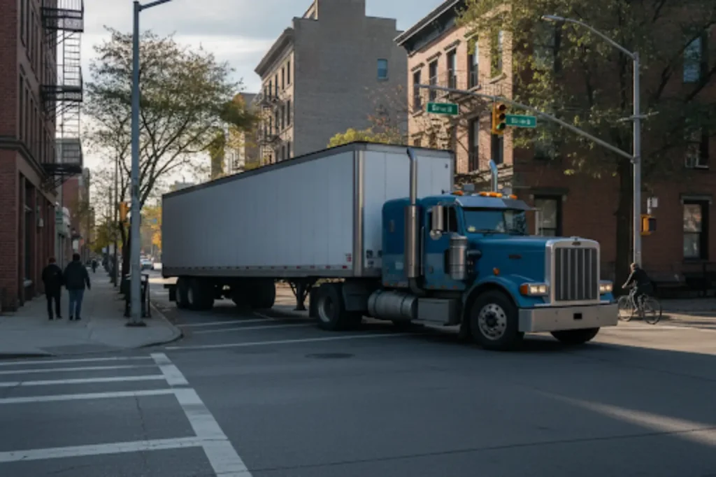 Wide Turn Accident